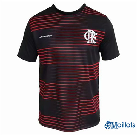 Maillot foot Flamengo training Rouge/Noir 2020 2021