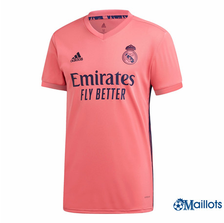 Maillot foot Real Madrid Exterieur Orange 2020 2021