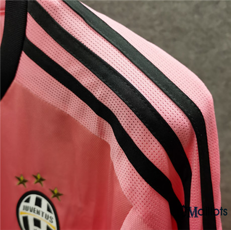 Grossiste maillot de football Classic 2015-16 Juventus Manche Longue Rose | Omaillots.fr