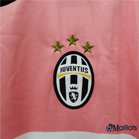 Grossiste maillot de football Classic 2015-16 Juventus Manche Longue Rose
