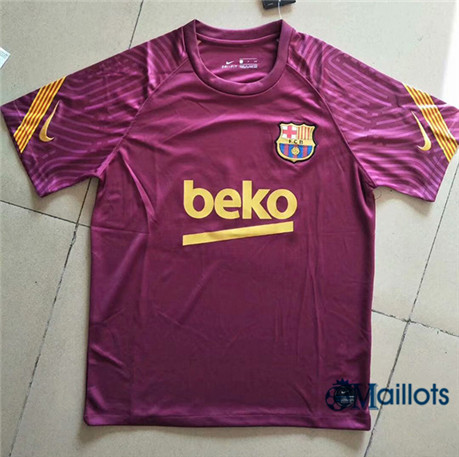 Maillot Foot Barcelone Rouge 2019 2020