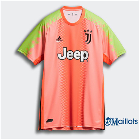 Maillot de foot Juventus Palace quatrieme Goalkeeper Orange 2019 2020