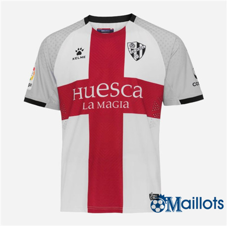 Maillot de foot Huesca Exterieur Blanc 2019 2020