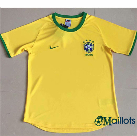 Maillot de foot Retro 2000 Brésil Domicile