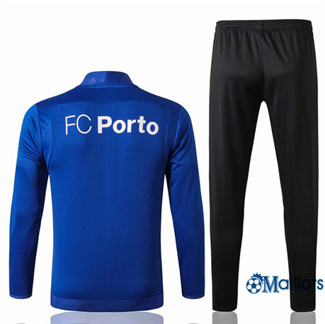 Grossiste Veste Survetement FC Porto Bleu/Noir 2019 2020