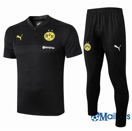 Maillot Entraînement Borussia Dortmund et pantalon Training Noir 2019 2020