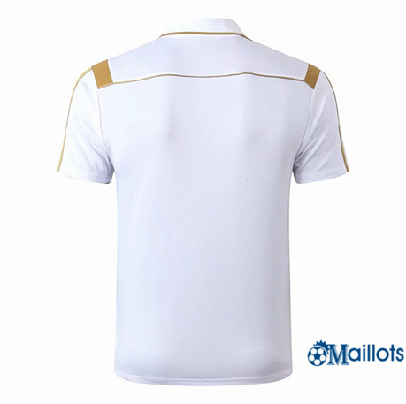 Grossiste Maillot Pré-Match POLO Real Madrid Blanc 2019 2020