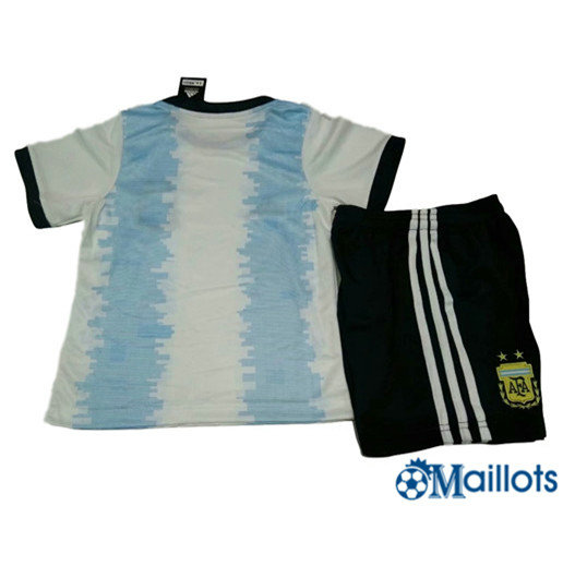 Ensemble Maillot foot Argentine Enfant Domicile 2019 2020