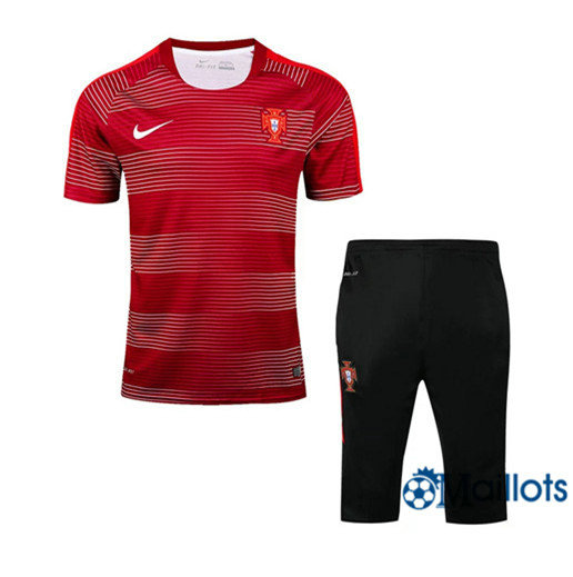 Maillot Entraînement portugal et pantalon Training Rouge 2018-2019 2020