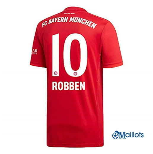 Maillot Foot Bayern Munich Domicile (Robben 10) 2019 2020