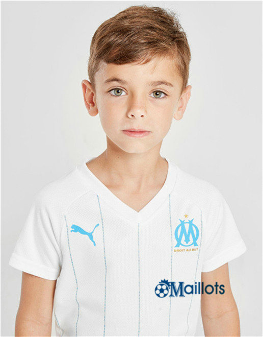 Vetement foot Olympique de Marseille Enfant Domicile 2019 2020