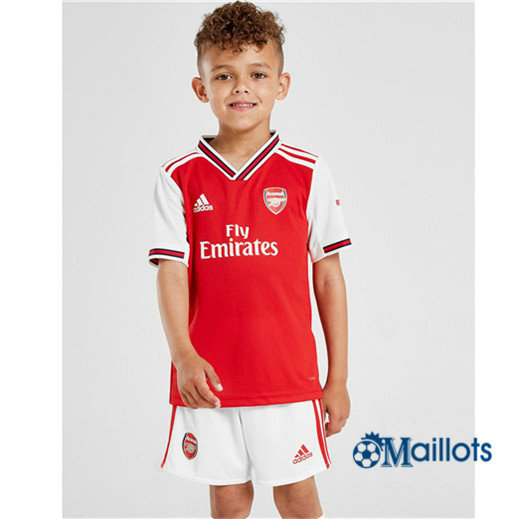 Ensemble Maillot foot Arsenal Enfant Domicile 2019 2020