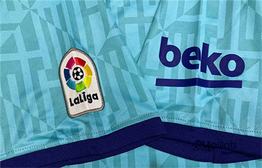 Vetement Maillot sport football FC Barcelone Bleu Ciel 2019 2020
