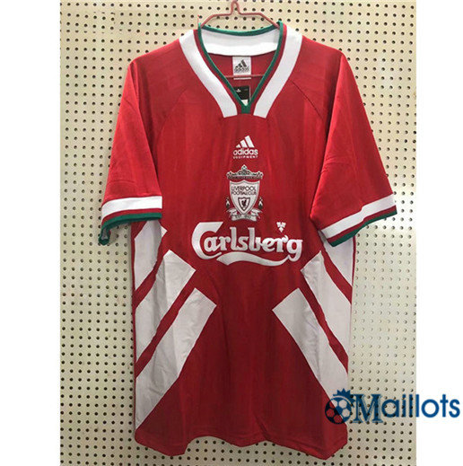 Omaillots Rétro Liverpool Rouge 1993-1995 Thailande discount