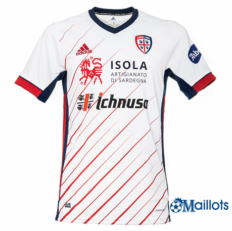 Grossiste Maillot Foot Cagliari Exterieur 2020 2021