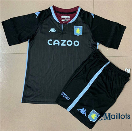 Grossiste Maillot football Aston Villa Enfant Exterieur 2020 2021