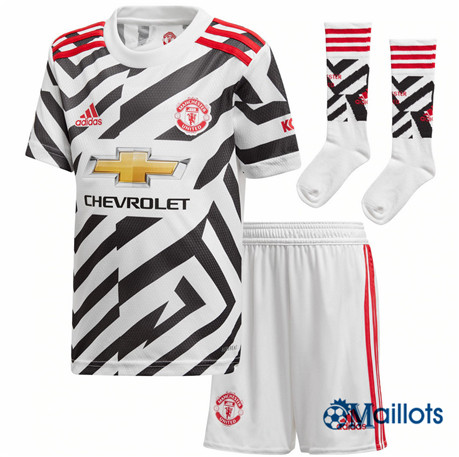 Grossiste Maillot Foot Manchester United Enfant Third 2020 2021