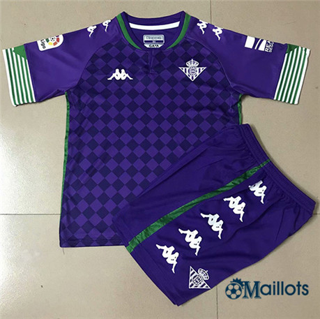 Grossiste Maillot football Real Betis Enfant Exterieur 2020 2021