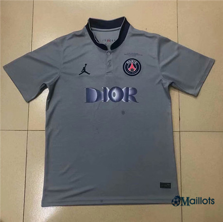 Grossiste Maillot Foot PSG Pre-Match Gris 2020 2021