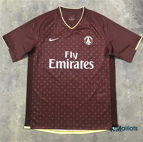 Grossiste Maillot Foot PSG training Rouge 2020 2021
