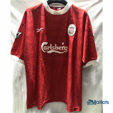 Grossiste Maillot football Vintage Liverpool Domicile 1998