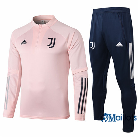 Grossiste Survetement Juventus Junior & Enfant Rose 2020 2021