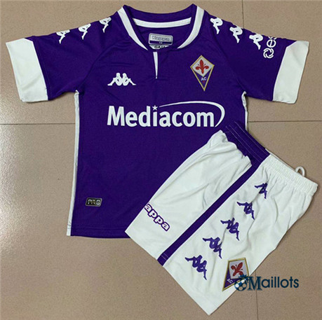 omaillots Maillot de foot Fiorentina Enfant Domicile 2020 2021