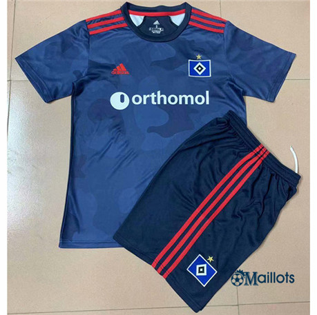 omaillots Maillot foot Hambourg Enfant Exterieur 2020 2021