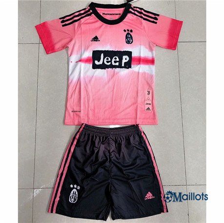 omaillots Grossiste Maillot foot Juventus Enfant édition conjointe 2020 2021