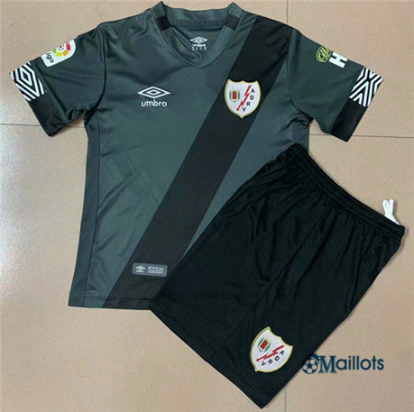 omaillots Grossiste Maillot foot Rayo Vallecano Enfant Exterieur 2020 2021