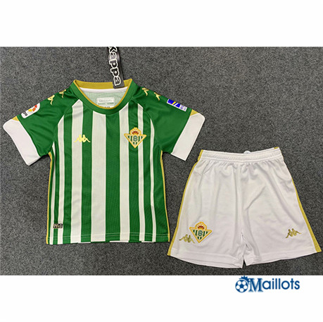omaillots Maillot de foot Real Betis Enfant Domicile 2020 2021