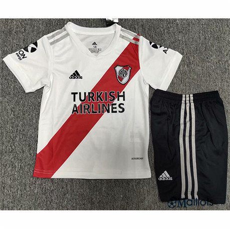omaillots Maillot foot River Plate Enfant Domicile 2020 2021