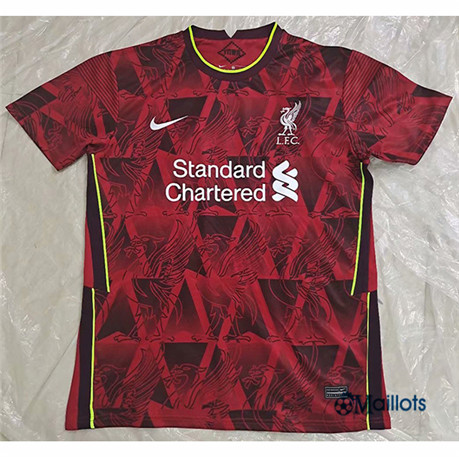 omaillots Grossiste Maillot foot Liverpool Special edition Rouge 2020 2021