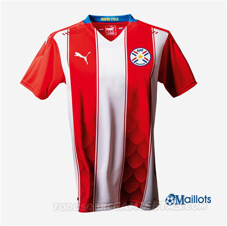 omaillots Grossiste Maillot foot Paraguay Domicile 2020 2021