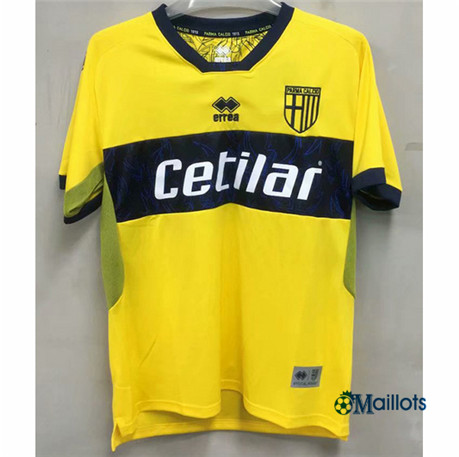 omaillots Grossiste Maillot foot Parme Exterieur Jaune 2020 2021
