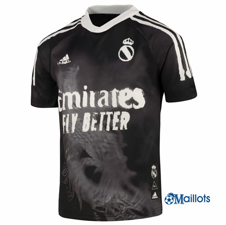 omaillots Grossiste Maillot foot Real Madrid Human Race 2020 2021