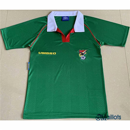omaillots Maillot foot Rétro Bolivie Domicile 1994