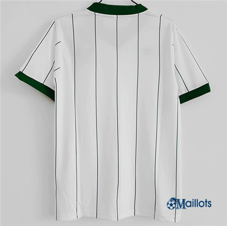 Grossiste omaillots Maillot foot Rétro Celtic Blanc 1984-86 pas cher