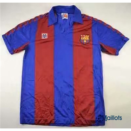 omaillots Grossiste Maillot foot Rétro Barcelone Domicile 1982-84