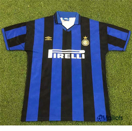 omaillots Maillot foot Rétro Inter Milan Domicile 1995-96