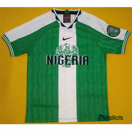 omaillots Maillot de Football Rétro Nigeria Domicile 1996