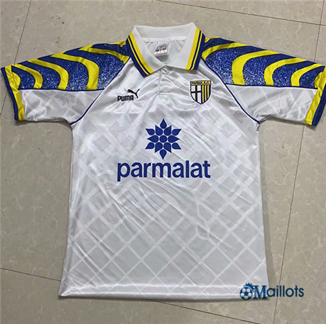 omaillots Grossiste Maillot foot Rétro Parme Calcio Blanc 1995-97