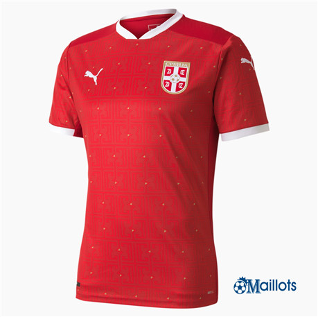 omaillots Maillot foot Serbie Domicile 2020 2021