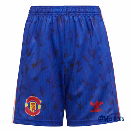 omaillots Grossiste Maillot foot Short Manchester United 2020 2021