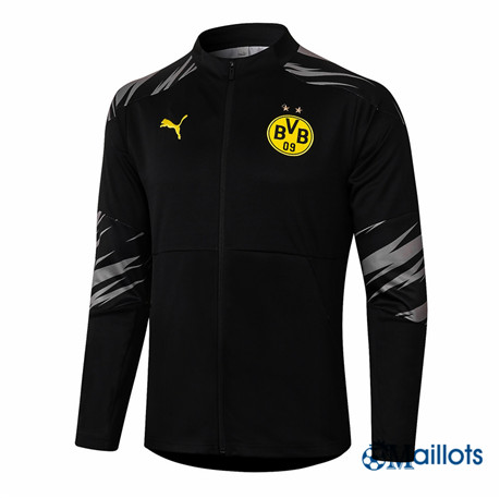 omaillots Veste Training Borussia Dortmund Noir 2020 2021