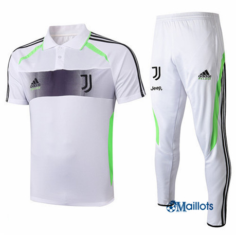 Maillot Entraînement Juventus et pantalon Training Blanc 2019 2020