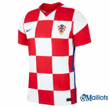 Grossiste Maillot foot Croatie Domicile 2020 2021