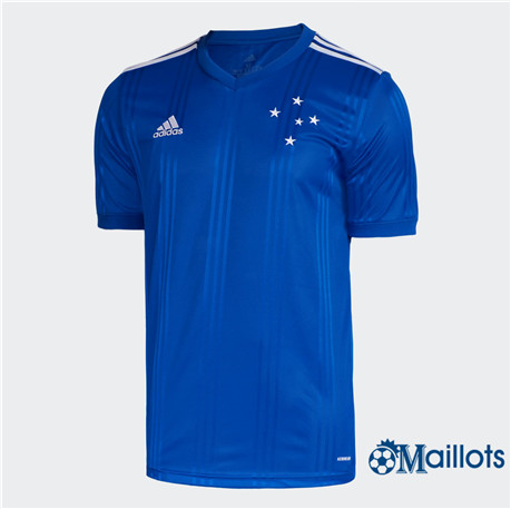 Grossiste Maillot foot Cruzeiro Domicile Bleu 2020 2021
