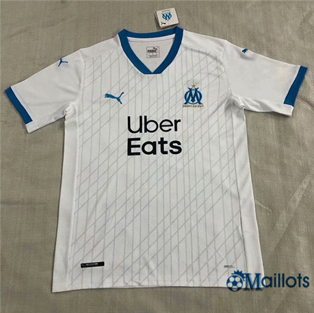 Grossiste Maillot foot Marseille OM Blanc 2020 2021