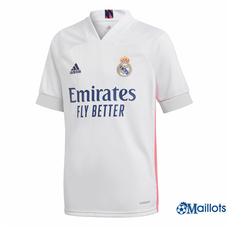 Grossiste Maillot foot Real Madrid Domicile 2020 2021